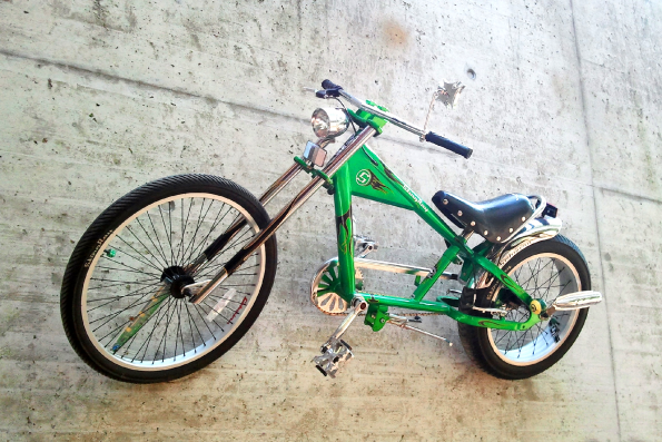 Ultraschweres Junior Custom Bike im Stil eines schweren Motorrades,